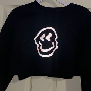 SHEIN cropped sweatshirt